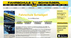 Desktop Screenshot of fahrschule-schwaegerl.de